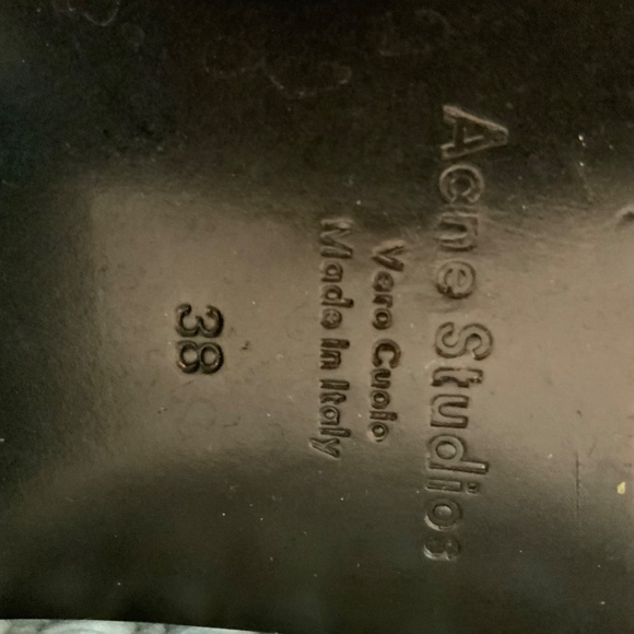 ACNE STUDIOS Jensen Black Grain Leather Chelsea Boot - Picture 5 of 5